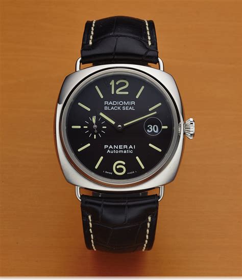 panerai black seal automatic